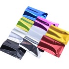 Open Top Heat Seal Aluminum Foil Bags Vacuum Storage Mylar Food Pouches 7 Colors