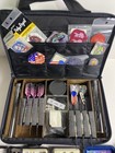 Metroline Pro Dart Case Lot Full With Darts Flights Tips 6 Full Set Bobcat Viper