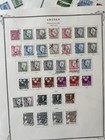 Sweden Stamp Collection 1951-1960 Used Vintage Stamps 7 Album Pages