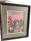 3 Vintage Peter Rabbit Prints Wood Framed And Matted  Child   s Room Nursery Decor
