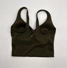 Nike Women s Alate Medium Support Padded Sports Bra Tank Top Olive  fn0543-325 
