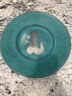 1930s Gustavsberg Argenta Mermaid Charger Wilhelm Kage Sweden Silver 13 5   