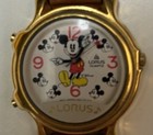 Vintage Lorus Disney Mickey Mouse Disney - With A New Battery