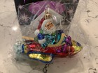 Christopher Radko 2001 Rare Sonic Santa Holiday Ornament