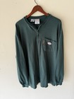 Rasco Flame Resistant Hunter Green Long Sleeve Henley T-shirt - Grf460 Xl 