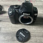 Nikon D60 Dslr Camera W  Af-s Dx 55-200mm Vr Lens Charger And Battery Tested