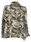 The Nines Utility Jacket Size Small Snap Front Long Sleeve Camouflage Military