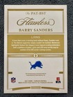 2021 Flawless - Barry Sanders 3 Color Patch Gold  25 Sp Hof Lions