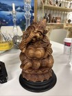 Antique Carved Wood Hindu Ganesh 