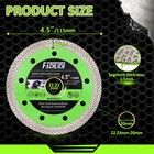 4 5inch Sintered Diamond Turbo Saw Blade Cutting Discs For Marble Tile Granite