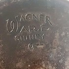 Wagner Ware Sidney -o-  10 Cast Iron Skillet 1060 Fry Pan Skillet 11   
