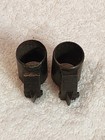 Vintage Military Mauser Front Sight Base Sleeves Lot Of 2 - 15 5mm   15 1mm Id