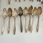 Nickel Silver Silverplate Flatware serving Pieces Forks Knives Spoons