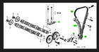 Honda Genuine Oem Acura Tsx K24a2 2 4l Timing Chain Kit 7 Products Set