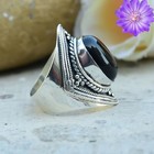 Black Onyx Gemstone 925 Sterling Silver Ring Handmade Jewelry Ring For Gift