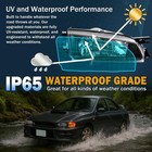 Subaru Impreza 95-01 Clear Reflector Factory Replacement Headlights Pair Black