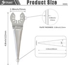 Pneumatic Air Windshield Knife Remover Sealant Cutter Blade For  Py175 2-pack