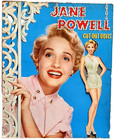 Vintage Jane Powell Paper Dolls Whitman 1953 Original Cut-out Doll Set