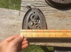 Enterprise Metal Iron Trivet Base Or Holder Antique Ornate Pattern Design