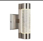 Artika Stainless Steel Bubble Glass Integrated Led Indoor outdoor Wall Light