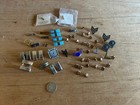 Us Military Junk Drawer Lot Pin Badge Insignia Rank Emblem Us Army Vintage