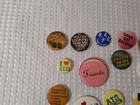 Vintage 1980s To 1990s Button Pin Pinback Pins Lot Of 18