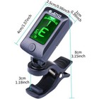 Joyo Jt-06 Mini Clip-on Chromatic Instrument Tuner  Black