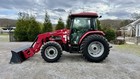Mahindra 8560 Farm Tractor With Loader - 4x4 - A c Cab - Remotes - Fully Loaded 