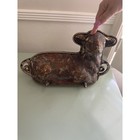 Antique Cast Iron Lamb  lambie  Cake Mold Easter
