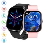 Bluetooth Smart Watch For Iphone Samsung Android Heart Rate Spo2 Fitness Tracker