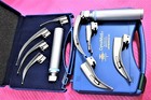 Premium Set Of 5 Laryngoscope Macintosh -veterinary Animal Pet Dog Veterinarian 