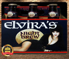 Elvira s - Mistress Of The Dark - Night Brew - Rare - Metal Beer Sign 11 X 14