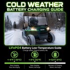 48v 100ah Lifepo4 Golf Cart Battery Bluetooth 200a Bms And 48v 18a Charger