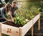 Raised Garden Bed With Legs 72x23x30     Cedar Elevated Planter
