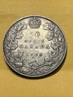 1920 Canada 50 Cents Silver Half Dollar Nice Mid Grade Coin King George