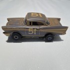 Auto World T Jet Ho Scale Slot Car Chevy  51 Patina Blue