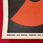 Original 1925 Cigarette Smoking Advertising Poster Art Deco Antique Lithograph
