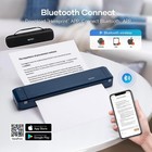Idprt Mt888 Portable Thermal Printer 300dpi Hd Mobile-travel-printers