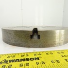 12-1 2  Od Lathe Mill Chuck Round Face Back Plate 7 16  6-pin W  1  T-slots