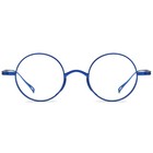 Vintage Pure Titanium Small Round Eyeglass Frames Optical Rx Glasses 45-22-145