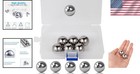 Precision Bearing Balls 1  Diameter     6pcs Chrome Steel - Durable Storage Box