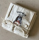 Vintage Dog Days Embroidered Days Of The Week Kitchen Towel Set Rare