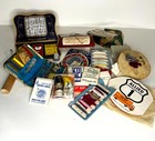 Assortment Of Vintage Sewing Travel Kits