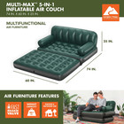 Ozark Trail Multi-max 5-in-1 Inflatable Air Couch Queen Sofa Bed Sleeper Camping
