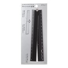 Aluminium Folding Ruler 30cm 11 8 Inch Black Multi Angle Measure Cutter 42286006