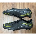 Nike Hypervenom Phinish Fg Soccer Cleats Black Volt Yellow Sz 13  749893-001 