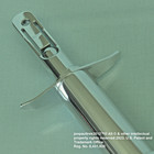 Star Trek  Dr  Mccoys Hypospray M1  With Red Vial  Machined Aluminum   Acrylic