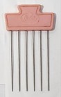 Vintage Goody Hair Lift Pink Plastic W  Metal Tines Pick Comb Purse travel Size