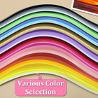 Zorfeter 9 Sets Multi-color Quilling Paper Strips Kits 900 Strips 42 Colors  3mm