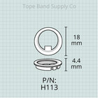 King   Cleveland  Cornet   Trumpet  Round Valve Guide  Set Of 3